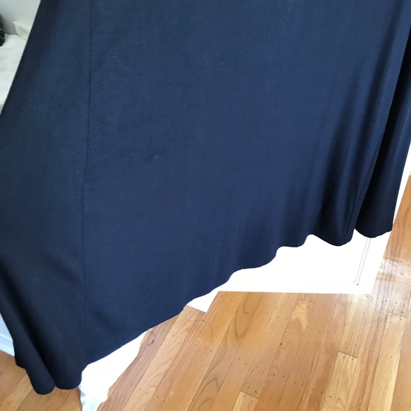 STYLE & CO Fit & Flare Midi Dress Scoop Neck Black Swing Women’s Plus Size 2X - Picture 7 of 16